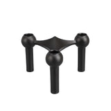 Creatieve driepoot kaarsenhouder, decoratief metalen legering ornament voor hotels, feesten, diners en westerse restaurants