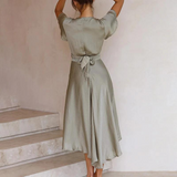 Vloeiende Vintage Zomerjurk – Juliette