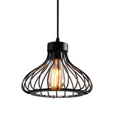 Moderne Industriële Metalen Hanglamp – Verstelbaar Vintage Zwart Ontwerp