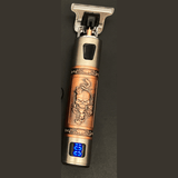 Skulltrim – Vintage Baardtrimmer met Accu & Precisiesnit voor Baard & Haar