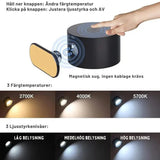 SCANDIGLOW – Draadloze Scandinavische Wandlamp met Afstandsbediening