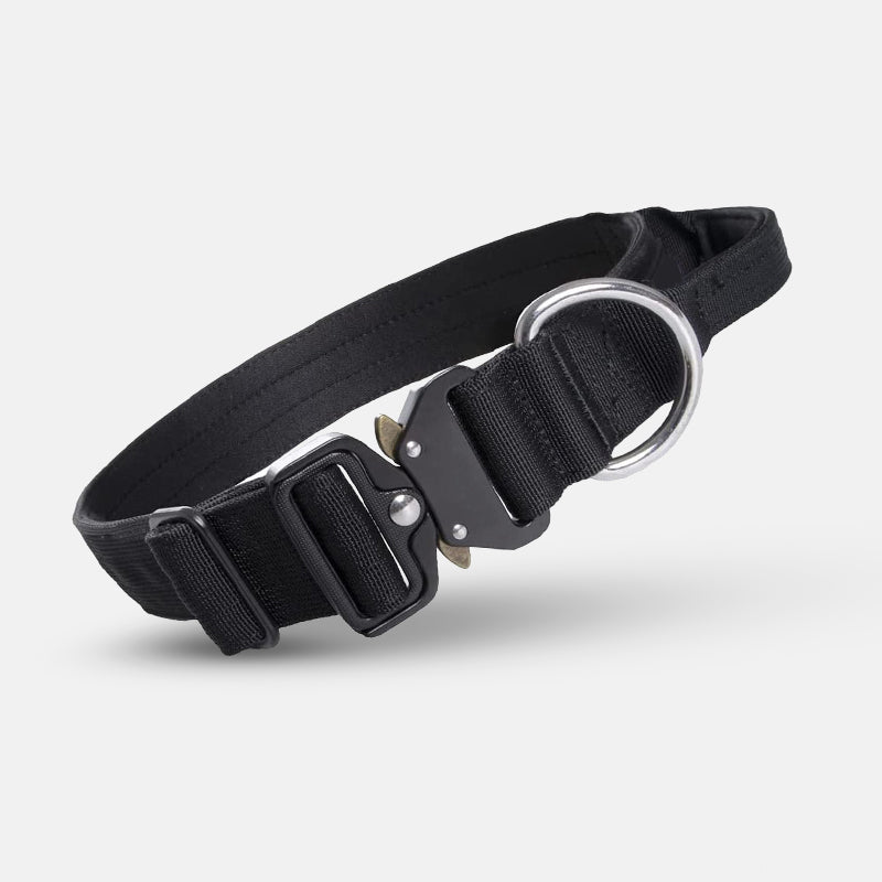 Tactische Hondenhalsband met Handvat - PowerGrip
