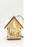 Houten Kerstdecoraties Set – Magisch en sfeervol