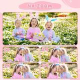 Eenhoorn HD Kindercamera met 32GB Oplaadbare Batterij - Leg Geweldige Foto's en Video's Vast!