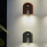 Moderne LED Wandlamp in Boogvorm