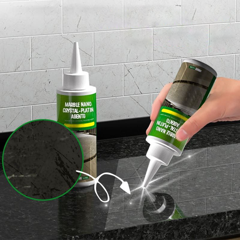 NanoShine Steen Coating – Directe Hoogglans Afwerking voor Marmer, Graniet & Meer