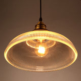 LoftVintage Industriële Glazen Hanglamp – Retro Antiek Armatuur voor Bar en Woonkamer