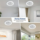 LED Slimme Ventilatorlamp – Dimbaar en Stil