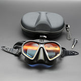 Tempered Duikmasker met Opbergcase - Duik Bril met Anti-Fog en Camerabevestiging