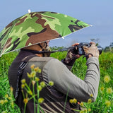 SunShade Parapluhoed – Lichtgewicht, UV-beschermend en Handsfree
