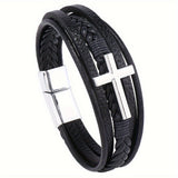 Spirituele Leren Armband - Voor de Moderne Man