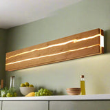 Moderne Wandlamp In de Vorm Van Een Scheur | Unieke Scheurvorm Wandlamp Houtpatroon | Warm Lichteffect | Eigentijds Design | Natuurlijk Accent Wandarmatuur | Geschikt voor Woonkamer, Slaapkamer, Gang