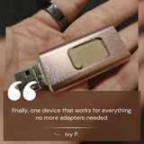 4-in-1 Multiport USB Flash Drive