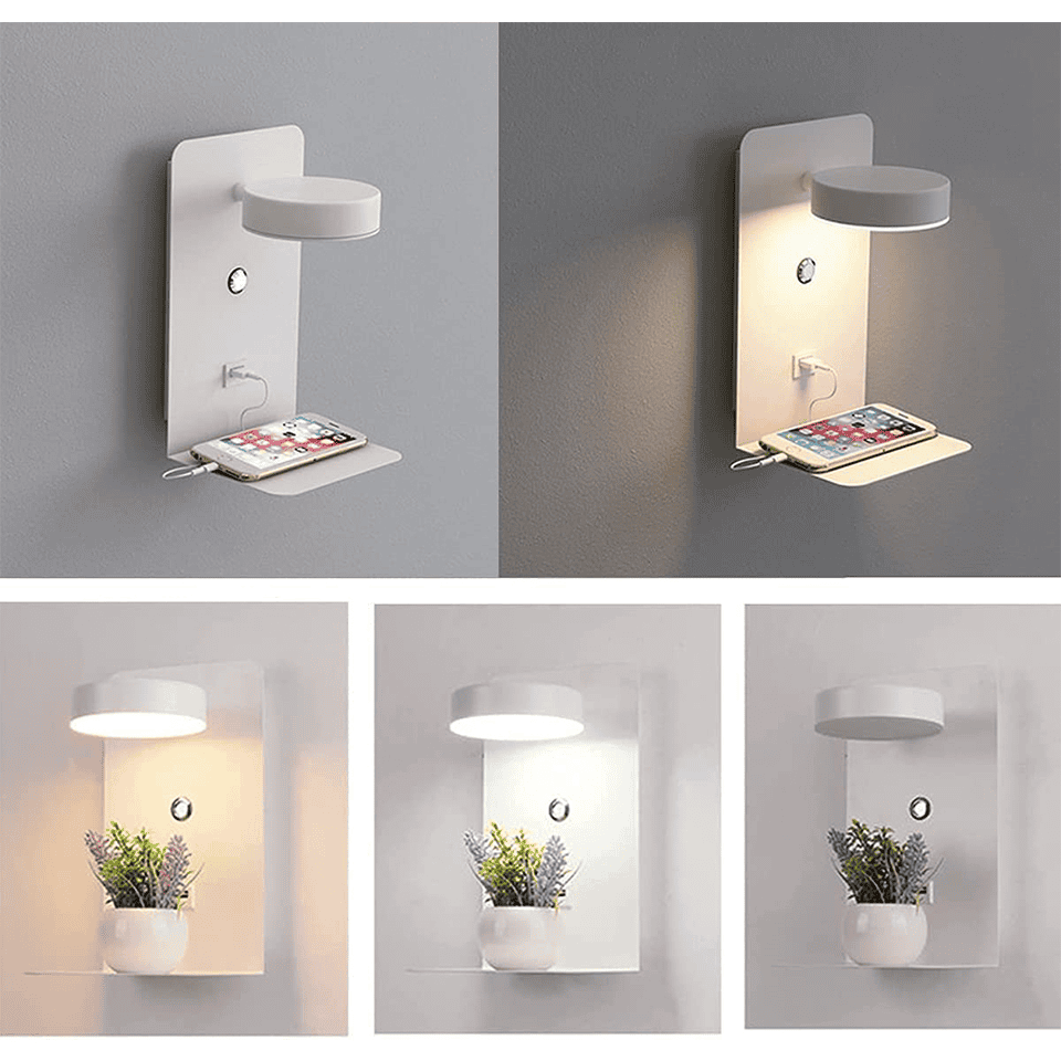 AuraLoom - Warme gloed bedlamp voor stijlvolle comfort