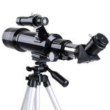 400/70mm Astronomisch Telescoop | Hoogprecisie Refractor Scope met Stabiele Statief en Oculair Set