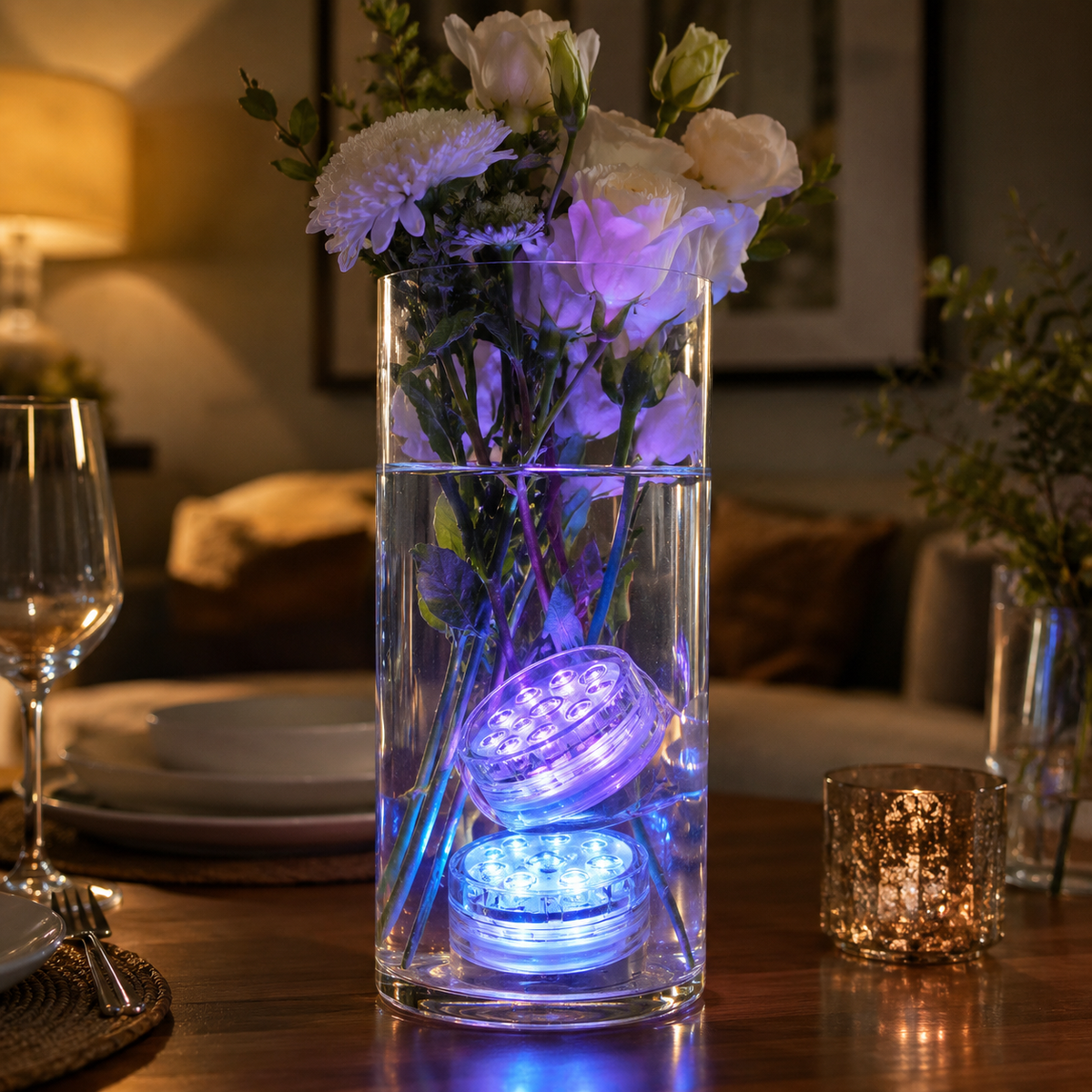 Waterdichte LED Onderwaterlamp met Afstandsbediening - GlowRipple