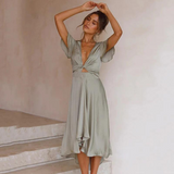 Vloeiende Vintage Zomerjurk – Juliette
