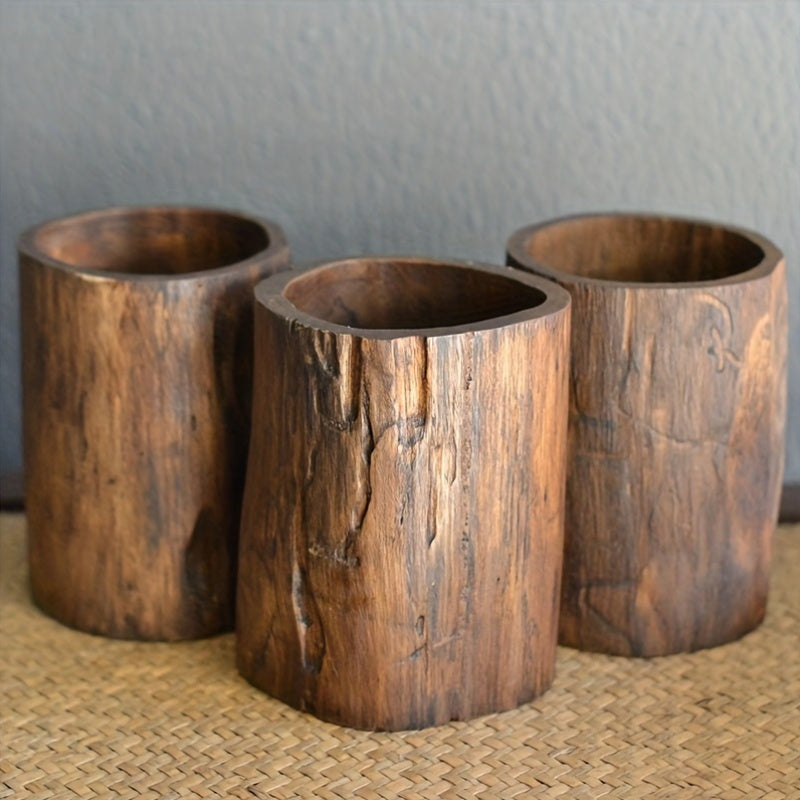 NatureWood Pennenhouder – Authentieke Sfeer voor je Werkplek