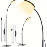 Flexibele LED Vloerlamp - Perfect voor Lezen en Ontspanning