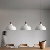 Scandinavische Houten & Metalen Hanglamp – Moderne Nordic Elegantie