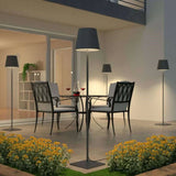 Moderne Oplaadbare LED Vloerlamp – Verstelbaar & Waterproof IP54