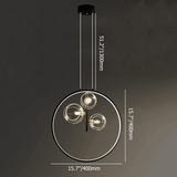 Minimalistische Glazen Hanglamp - LED Verlichting