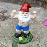 Sportieve Dwarfs - Grappige Tuinbeelden voor een Speelse Sfeer