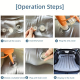 RoadRest Opblaasbaar Auto Bed – Perfecte Reisgenoot voor Comfortabel Slapen