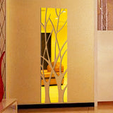 NatureLine 3D Acryl Wanddecoratie – Uniek Takkendesign voor Woonkamer en Gang