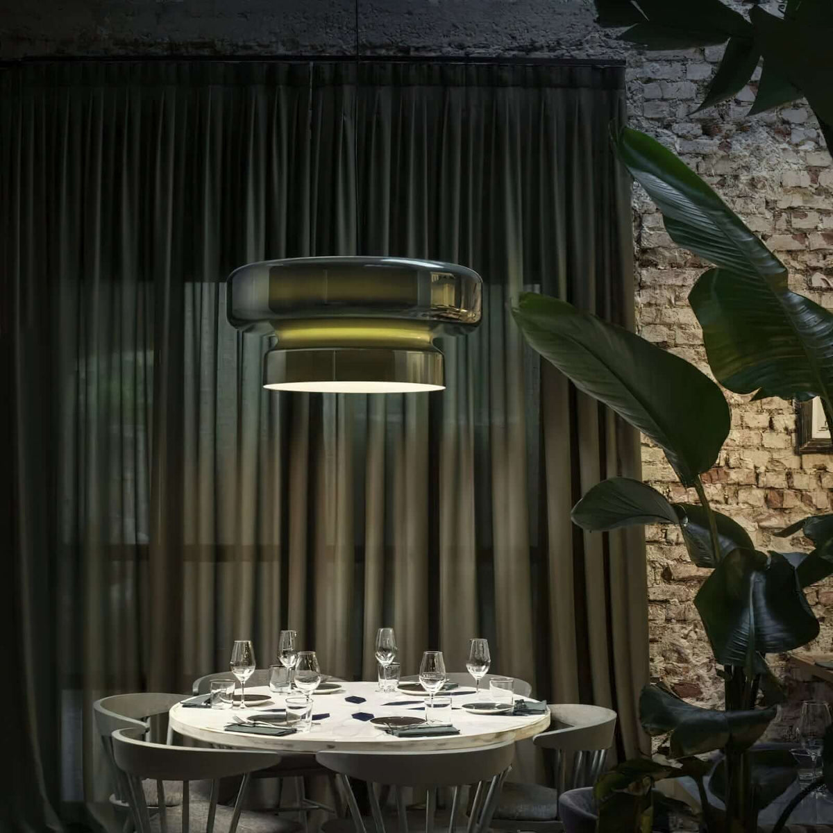 Bohemien Stijl Hanglamp - Glas & Metaal LED