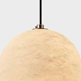Hanglamp - Albast Glas Bol met Marmeren Voet