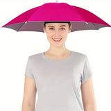 SunShade Parapluhoed – Lichtgewicht, UV-beschermend en Handsfree