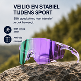 Heren Sportzonnebril - Gepolariseerde Lenzen - UV-Bescherming