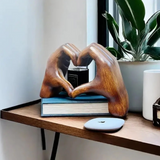 WoodLove - Hartvormig Handwerk van Eiken Hout