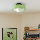 Moderne Ronde Glazen Plafondlamp – Elegante & Minimalistische Ontwerp