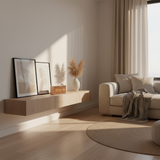 TimeWood | Digitale Houten Klok met LED-display, Stille-functie & Modern Design