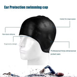 HydroFit – Silicone Zwemcap met Oorbescherming
