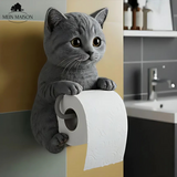 PurrRoll – De charmante katten-toiletpapierhouder!