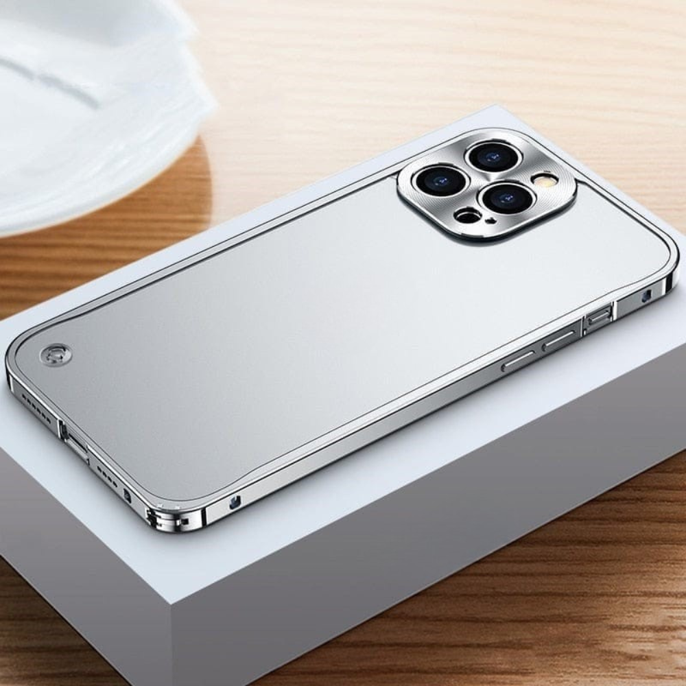 Metalen hoes iPhone - Aluminium