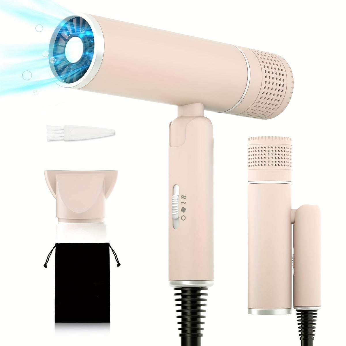 Ionen Haardroger met Diffuser – Stil, Krachtig en Zorgzaam voor je Haar