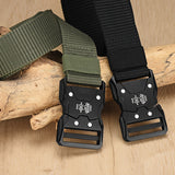 Unisex Tactische Nylon Riem – Stevig, Ademend en Veelzijdig