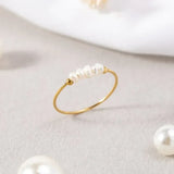 Klassieke Gouden Perenring – Sophie