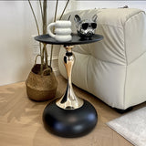 Ningqin Gouden-Witte Zijkast – Compact en Chic Design