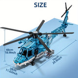 Gedetailleerde Helikopter Bouwset – Technisch en Realistisch