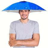 SunShade Parapluhoed – Lichtgewicht, UV-beschermend en Handsfree