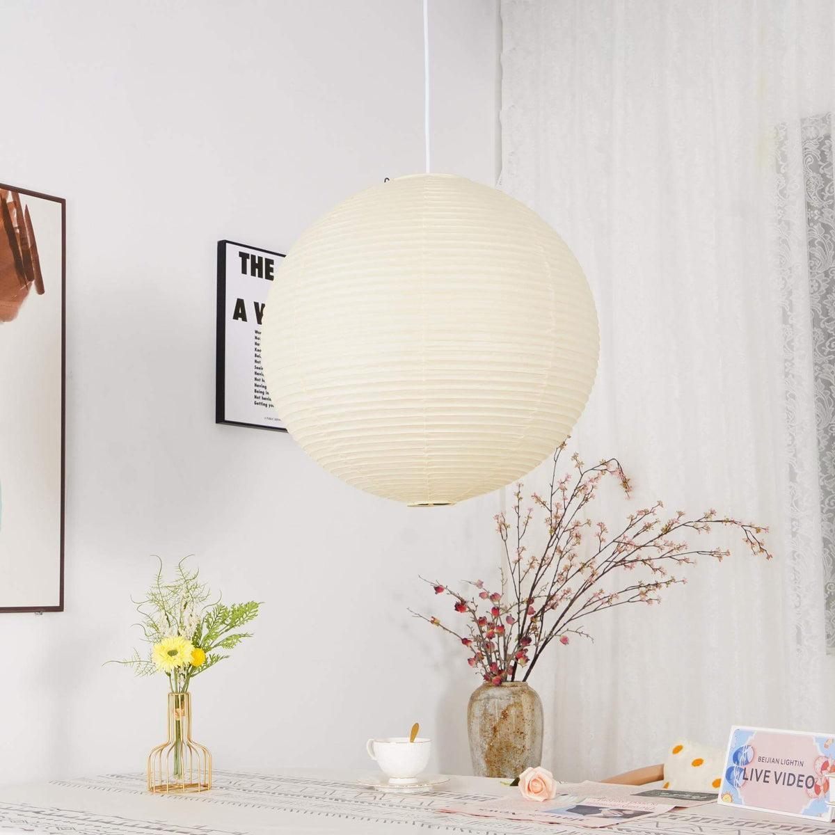 Hanglamp van Papier - Design Verlichting