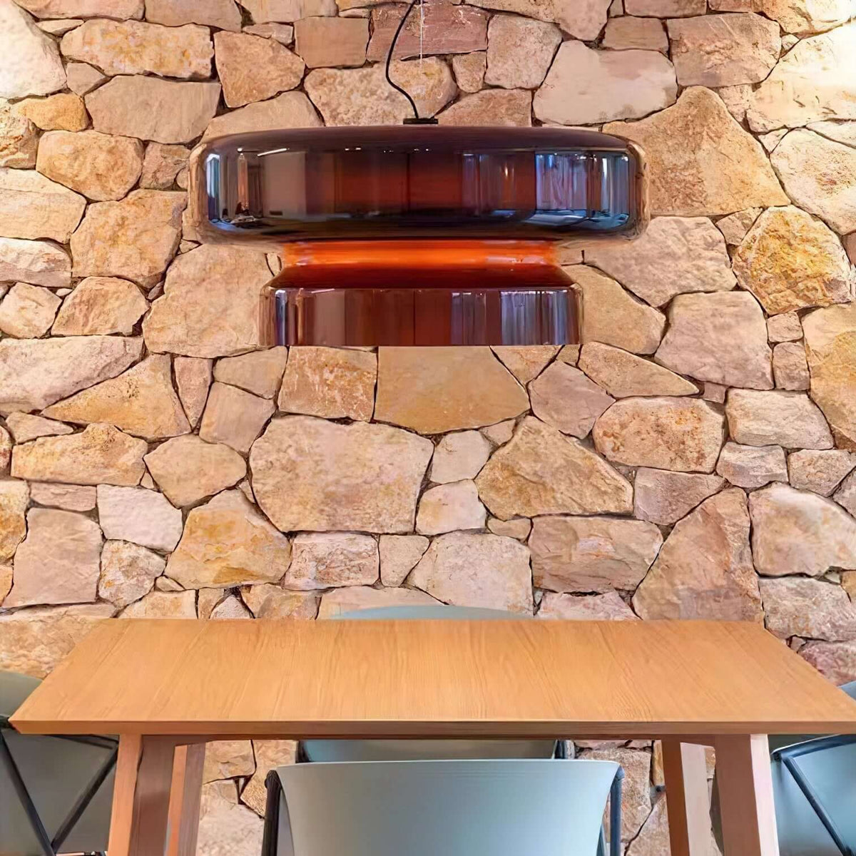 Bohemien Stijl Hanglamp - Glas & Metaal LED