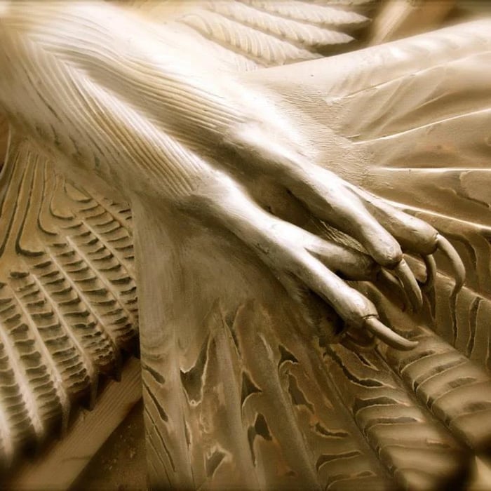 Houten wanddecoratie – Uil “Majestic”