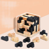 Houten Intelligentiespel Brain Teaser Game