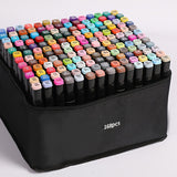 TouchHero 168 Kleuren Alcoholmarkers Set – Professioneel en Veelzijdig